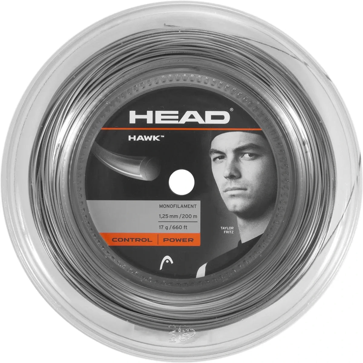 Head Hawk 1.25 Grigia 200 Mt.