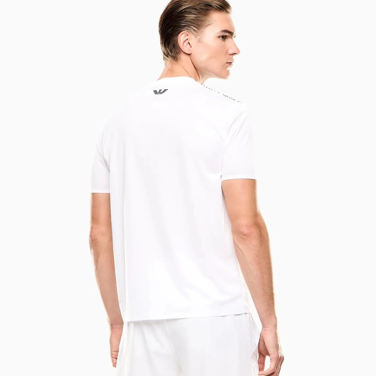 Ea7 Tshirt белый-чёрный