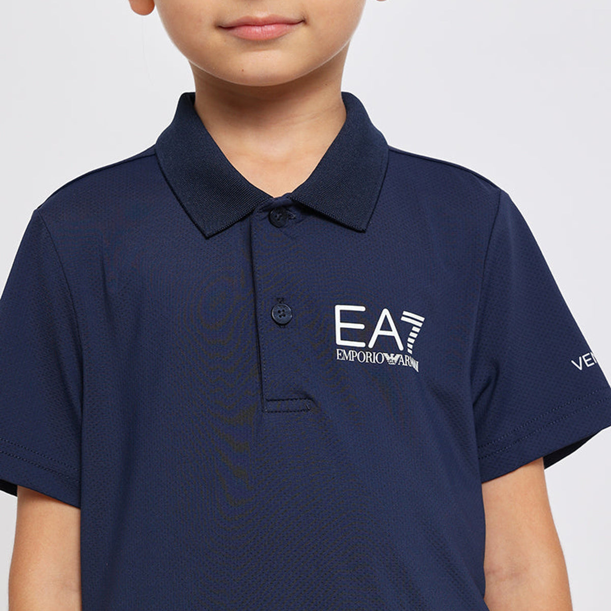 Ea7 Polo Blue Navy