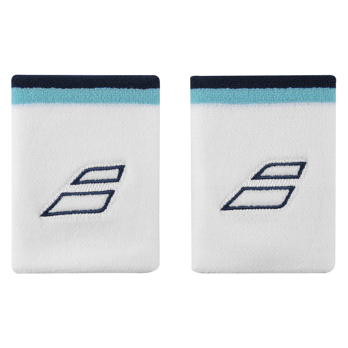 Babolat Terry Jumbo polsini bianchi e blu