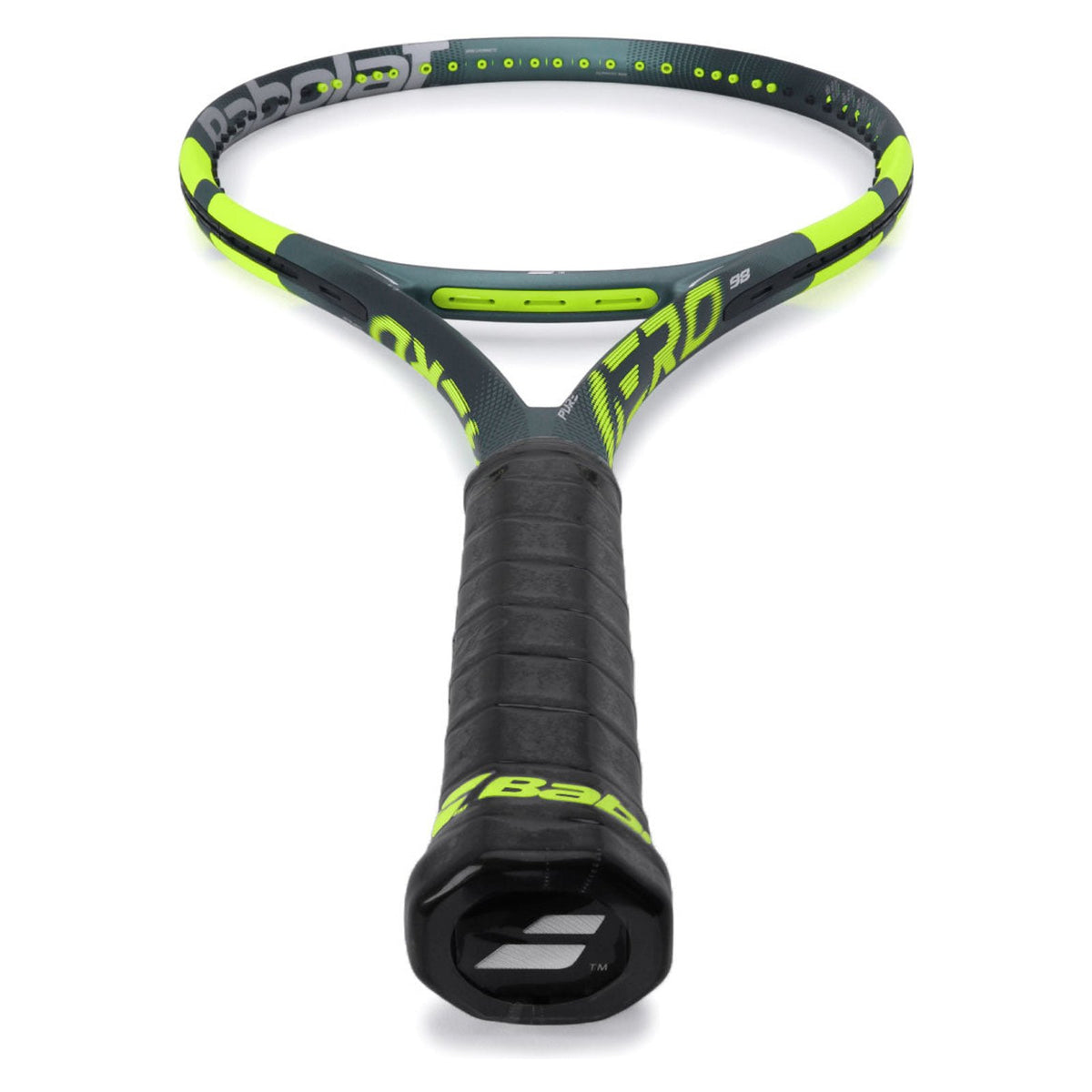 Babolat Pure Aero 98 Gen 9 2026 détail du cadre et du manche
