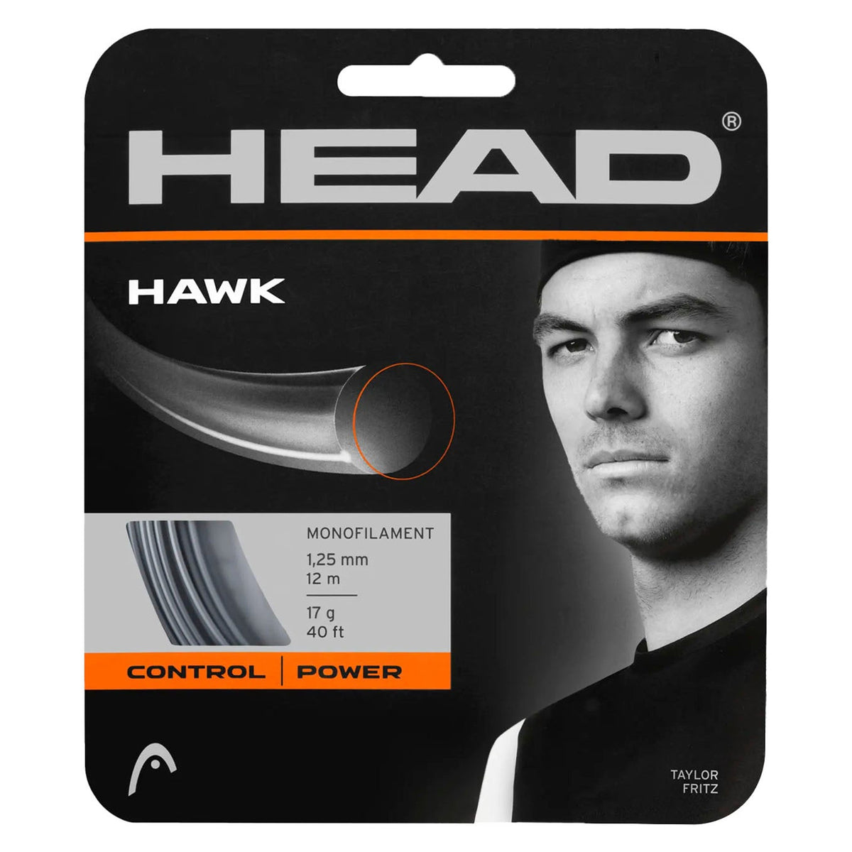Head Hawk Gris 1.25 12 m
