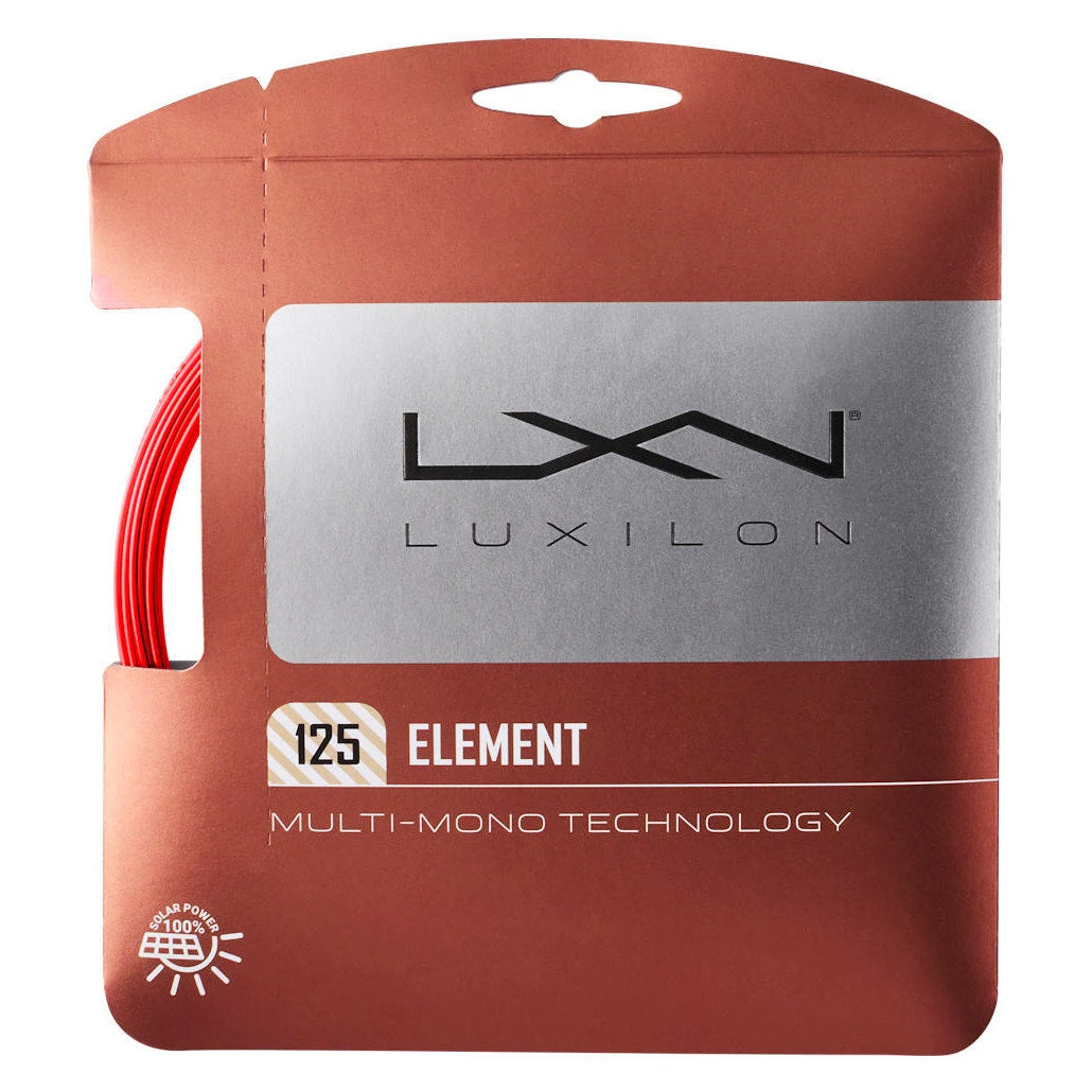 Luxilon Element 1.25 rosa infrared 12 m